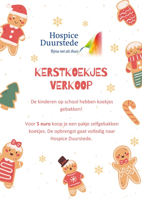 Kerstkoekjes verkoop